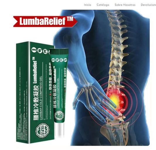 Gel Relajante para Zona Lumbar – Alivio y Bienestar para tu Espalda